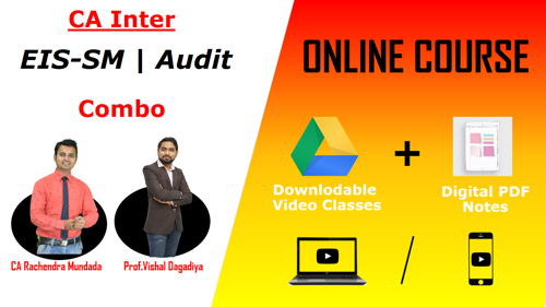 Picture of Combo CA Inter EIS+SM & Audit (Google Drive + Digital Notes)